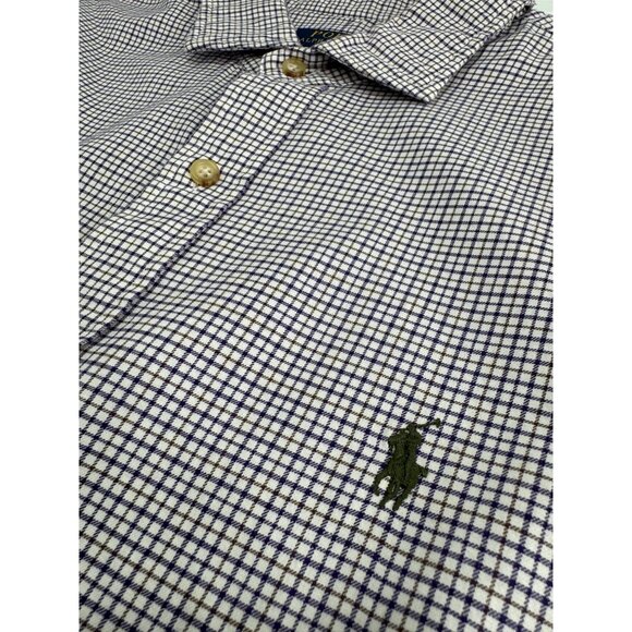 Polo Ralph Lauren Other - Polo Ralph Lauren Men Shirt Spread Collar Lightweight Long Sleeve Button Up XL